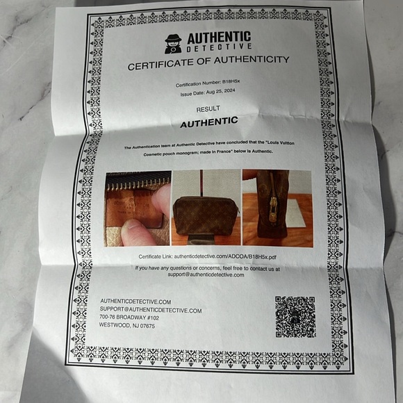 EUC Louis Vuitton Monogram Trousse Toilette 28 Pouch - Picture 12 of 12